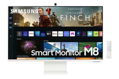 32" Samsung Smart Monitor M8 White LS32BM801UUXEN