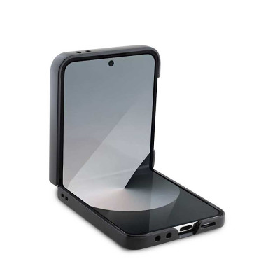 Guess PC/TPU Glitter Flakes Z Flip6/Flip7 FE,Black