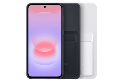 Samsung Card Slot Case Galaxy A37, Light Gray