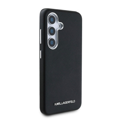 Karl Lagerfeld Saffiano MagSafe Galaxy S25+, Black