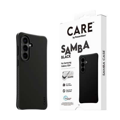 PanzerGlass CARE Galaxy S26+ Samba černý/bílý Qi