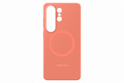 Samsung Silicone Magnet Case Galaxy S26U, CoralRed