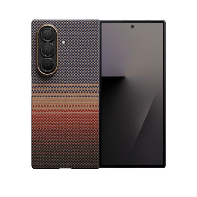Pitaka Ultra-Slim Case Samsung Gal Z Fold 7 Sunset