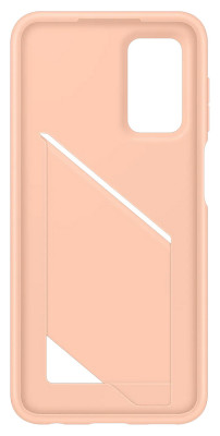 Samsung Back Cover with Card Pocket A23 5G, Peach