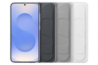 Samsung Standing Grip Case Galaxy S25, Gray