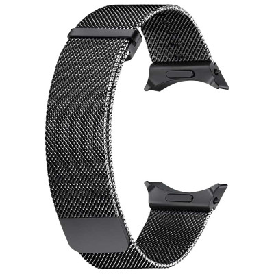 Řemínek z milánského tahu M/L černá (ES)