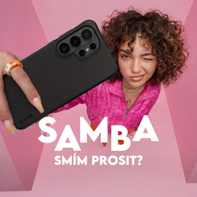 PanzerGlass CARE Galaxy S26U Samba černý/bílý Qi