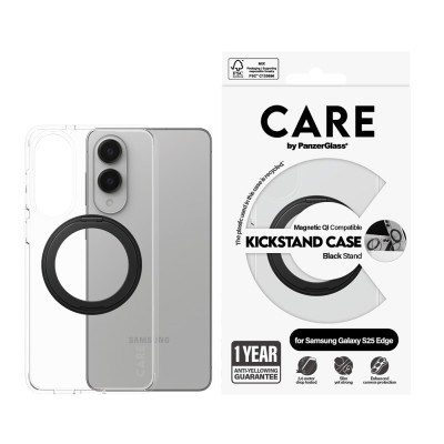 PanzerGlass CARE Samsung Galaxy S25 Edge Stand QI
