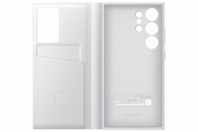 Samsung Smart View Wallet Case Galaxy S24U, White