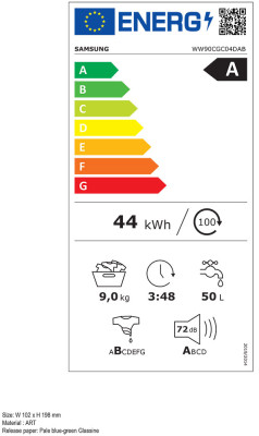 Pračka Samsung WW90CGC04DABLE