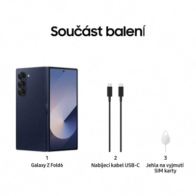 Samsung Galaxy Z Fold6 5G 256GB Navy Blue