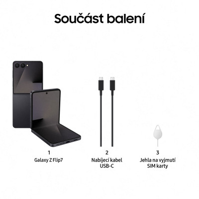 Samsung Galaxy Z Flip7 5G 256GB Jetblack