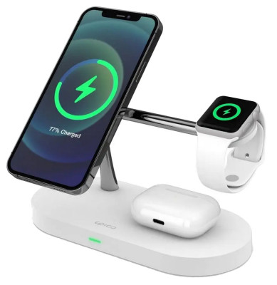 Epico 15W bezdrátová nabíječka pro MagSafe Grey