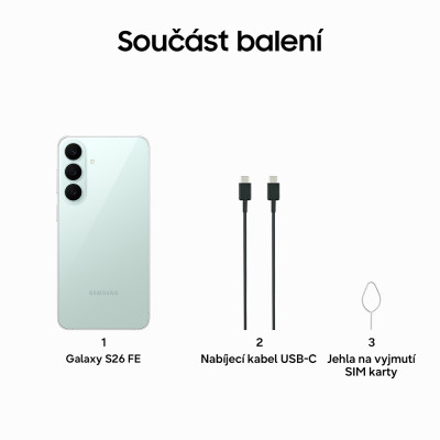 Samsung Galaxy S26 FE 8+128GB Pistachio