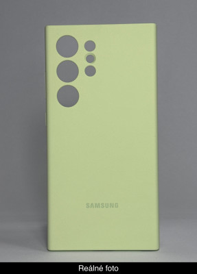 Samsung Silicone Case Galaxy S24 Ultra,Light Green