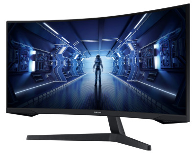 34"Herní monitor Samsung Odyssey G5 LC34G55TWWPXEN