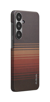 Pitaka Tactile Woven Samsung Galaxy S25+ Sunset