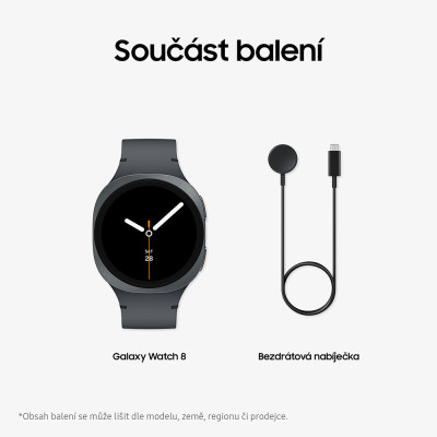 Samsung Galaxy Watch 8 (40mm,BT) Graphite