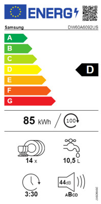 Podstavná myčka Samsung DW60A6092US/ET