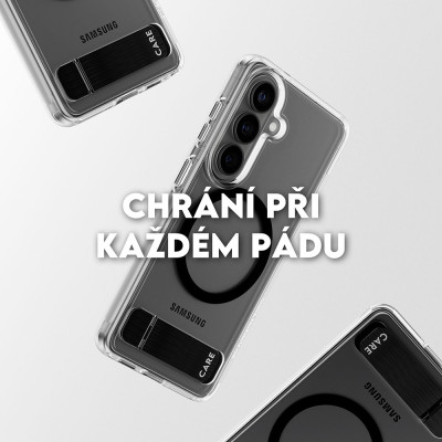 PanzerGlass CARE Galaxy S26 čirý/černý Kickstan Qi