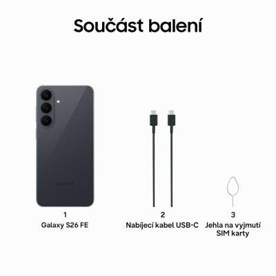 Samsung Galaxy S26 FE 8+128GB Graphite