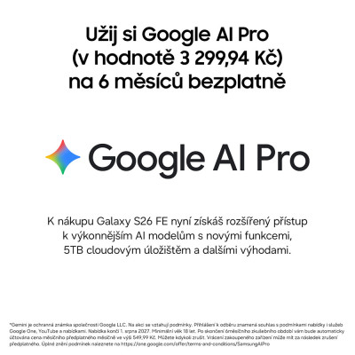 Samsung Galaxy S26 FE 8+128GB Blueberry