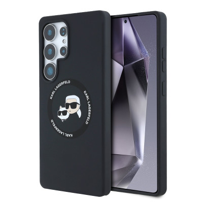 Karl Lagerfeld Silicone K+CH MagSafe Galaxy S25U,B