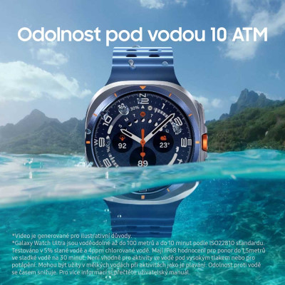 Samsung Galaxy Watch Ultra 2025 LTE Titan Silver