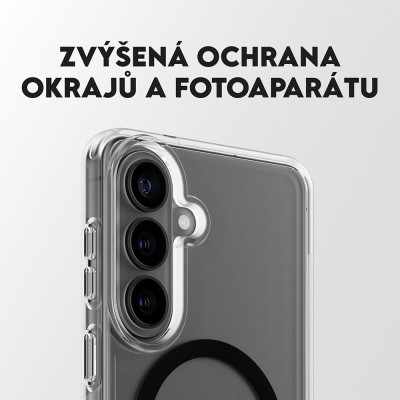 PanzerGlass CARE Galaxy S26 čirý/černý Kickstan Qi