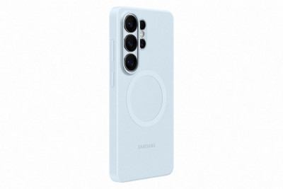 Samsung Silicone Magnet Case Galaxy S26U,LightBlue