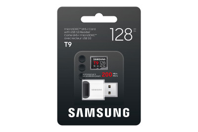 Samsung T9 microSD 128GB + USB Adaptér