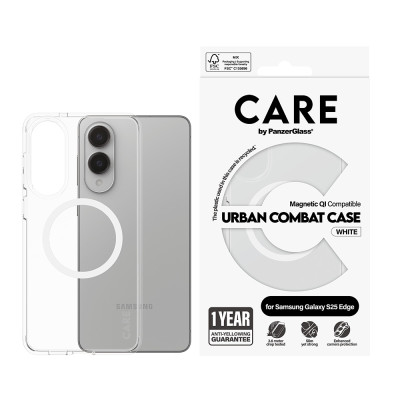PanzerGlass CARE Samsung Galaxy S25 Edge Urban QI