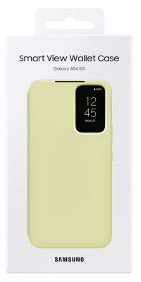 Samsung Smart View Wallet Case Galaxy A54 5G, Lime