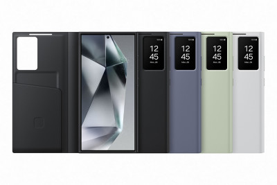 Samsung Smart View Wallet Case Galaxy S24U, Black