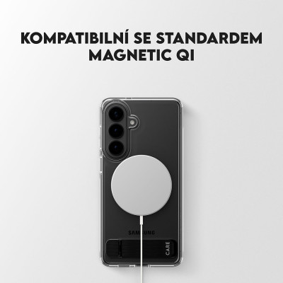 PanzerGlass CARE Galaxy S26 čirý/černý Kickstan Qi
