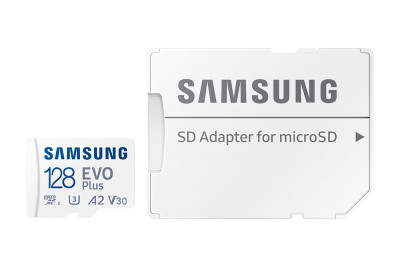 Samsung micro SDXC 128GB EVO Plus + SD adaptér