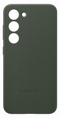 Samsung Leather Case Galaxy S23, Green