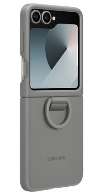 Samsung Silicone Case Z Flip6/Flip7 FE, Gray