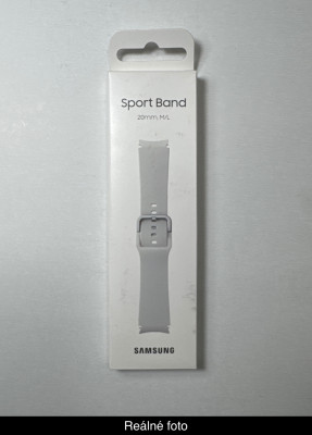 Samsung ET-SFR87LSEGEU Sport Band 20mm M/L, Silver