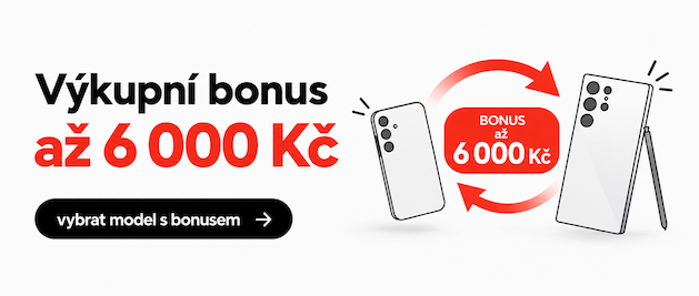Telefony s bonusem až 6 000Kč