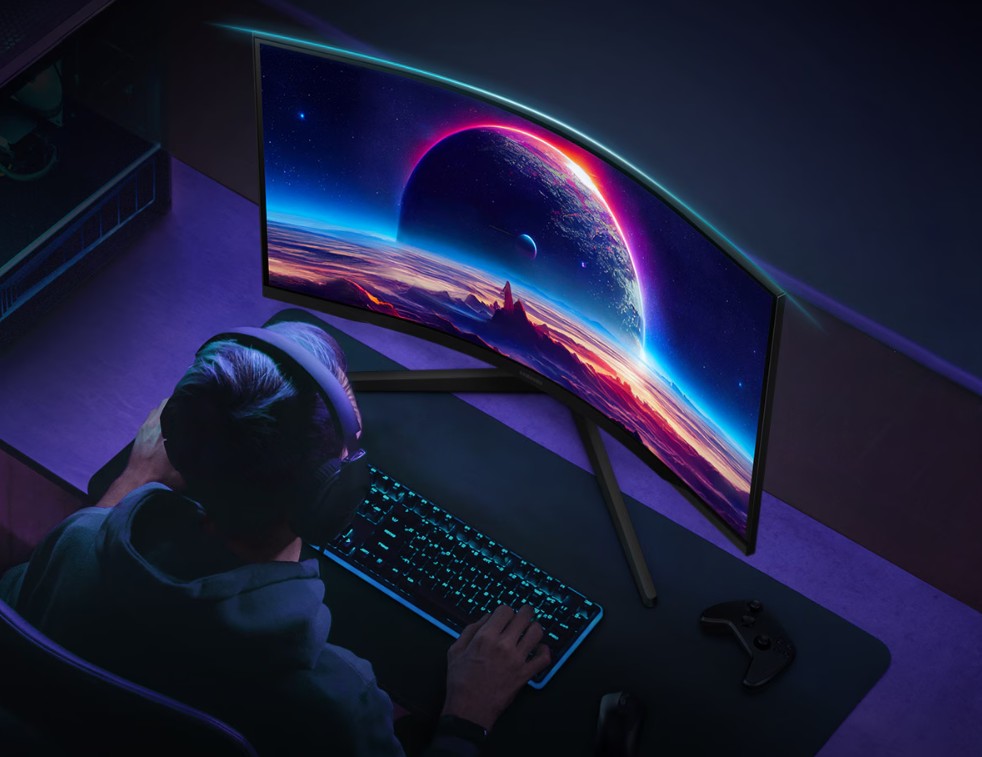 Herní monitor 27" Samsung Odyssey G55C LS27CG552EUXEN