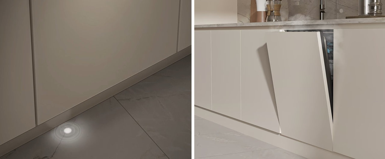 Vestavná myčka nádobí Samsung DW80H73WBB0U1 WaterJet Clean s AI Wash, 14 sad