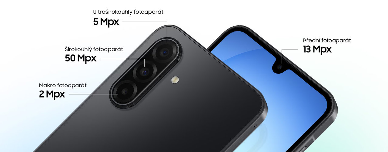 Mobilní telefon Samsung Galaxy A17 5G fotoaparáty