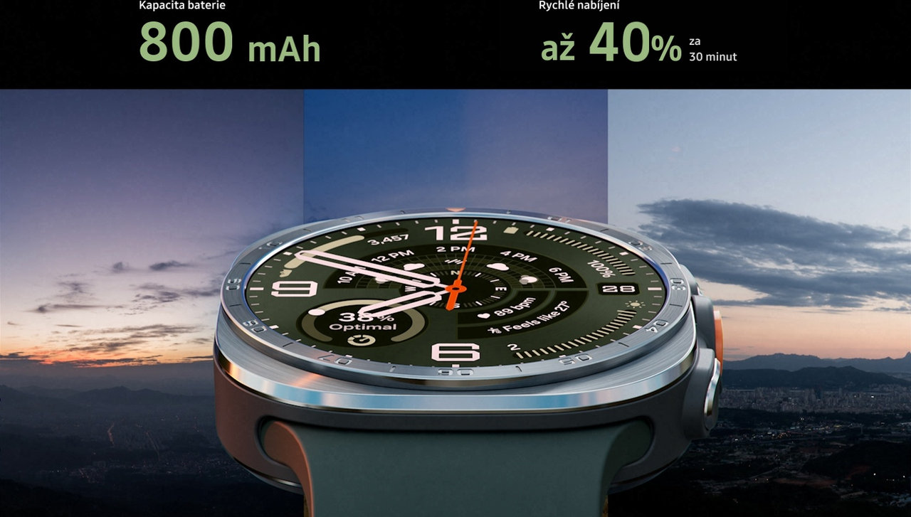 Chytré hodinky Samsung Galaxy Watch Ultra2, výdrž