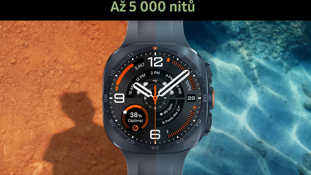Chytré hodinky Samsung Galaxy Watch Ultra2, displej