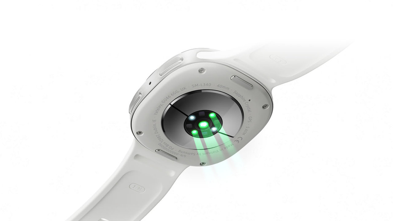 Chytré hodinky Samsung Galaxy Watch9, vylepšený senzor