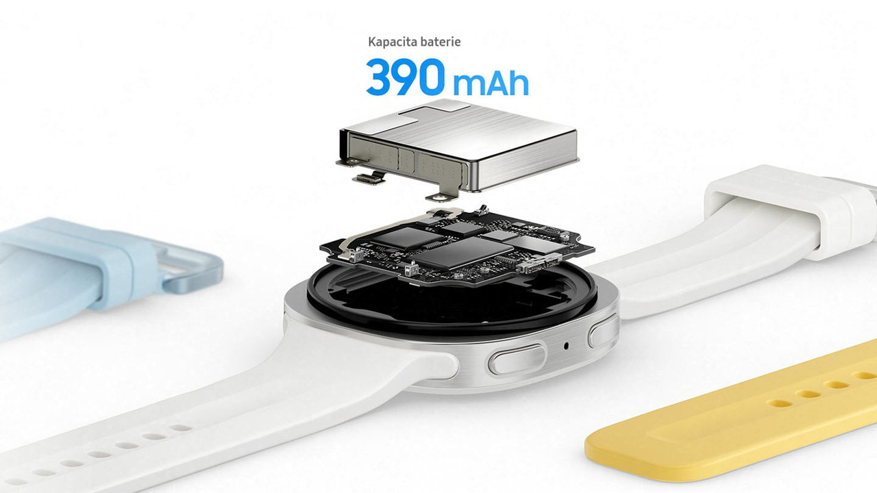 Chytré hodinky Samsung Galaxy Watch9, výdrž