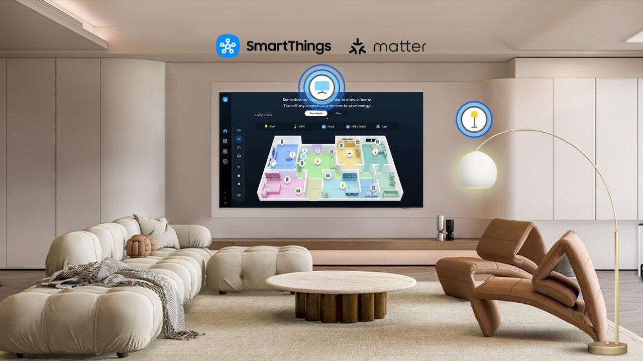 85″ 4K Neo QLED televizor Samsung QE85QN80FAUXXH úhlopříčka